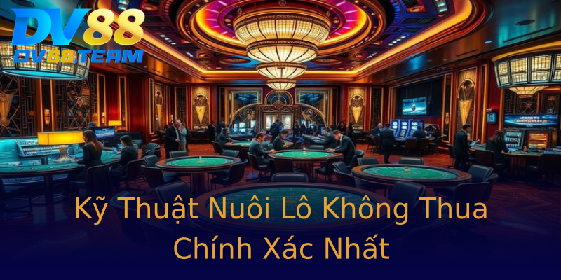 Kỹ Thuật Nuôi Lô Không Thua Chính Xác Nhất Kỹ Thuật Nuôi Lô Không Thua Chính Xác Nhất