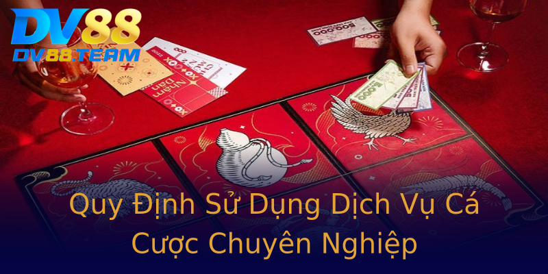 Quy Định Sử Dụng Dịch Vụ Cá Cược Chuyên Nghiệp